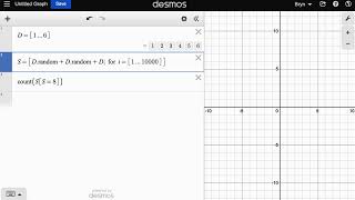 Probability Simulations in Desmos