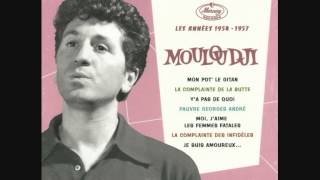 Mouloudji "Mon pote le gitan" (version inédite avec faux départ) mars 1955