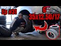 Instalando 6 llantas a una dully / installing 6 tires / tire shop Ep #31