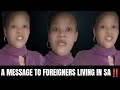 Angry South Africans Send a Strong Message to Foreigners in SA‼️⚠️