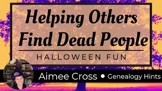 Family History - Transcribing Gravestone Photographs