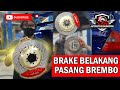 MITSUBISHI EVO UPGRADE BRAKE BELAKANG BREMBO 4 POT