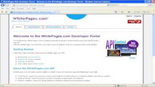 Introducing the WhitePages.com API (1/2)