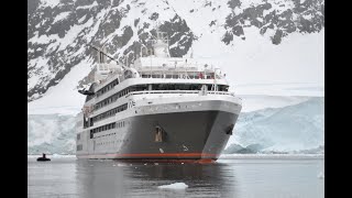 Les terres antarctiques à bord du LYRIAL de PONANT / The Antarctic lands aboard the LYRIAL.