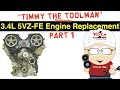 Toyota 3.4 Liter 5VZ-FE Engine Replacement (Part 1 - Engine Removal)