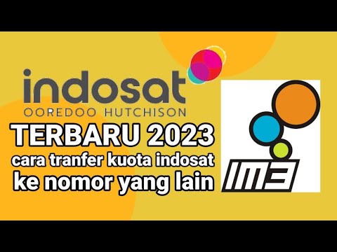 CARA TRANSFER KUOTA INDOSAT TERBARU_CARA KIRIM KUOTA INDOSAT - YouTube