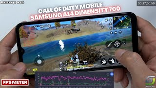 Samsung Galaxy A14 test game Call of Duty Mobile CODM | Dimensity 700