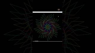 Can I Draw Python Spring Flower 🌹 Using Python animation #python #animation #turtle #shorts
