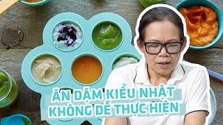 Cho con ăn dặm kiểu Nhật - Nhiều ưu điểm nhưng không dễ thực hiện