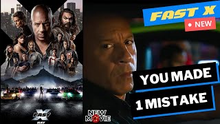 HD DOM - YOU MADE 1 MISTAKE | FAST AND THE FURIOUS 10 | FAST X FAST AND FURIOUS 10 TRAILER NEW MOVIE