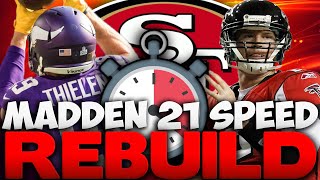 San Francisco 49ers Speed Rebuild Challenge! The 49ers Finally Trade For Some WRs! Madden 21 Rebuild