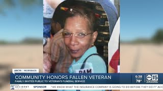 Community comes together to honor fallen veteran