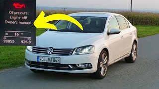 “Oil Pressure Engine Off” Warning in Volkswagen. Reasons and DIY fixes