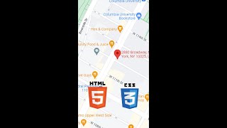 How to add google maps to website | HTML CSS