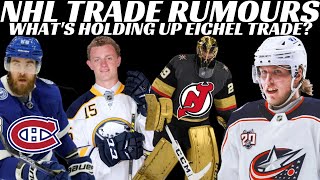 Huge NHL Trade Rumours Update - Eichel, Laine, Werenski, Fleury Savard to Habs? Virtanen Buyout