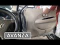 Melepas cover pintu/door trim AVANZA/ tahap 1