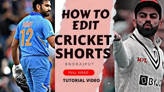 How to Edit Cricket Shorts in Capcut - The Easiest Way