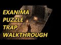 Exanima Level 1 Trap Puzzle Walk-through | The Labyrinth