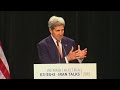 Secretary Kerry Speaks on Iran Deal (Excerpts)