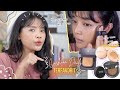 3 CUSHION DAILY FAVORITKU, MANA YANG PALING TAHAN LAMA? (WARDAH, MAKEOVER, SOMETHINC) | RIRIEPRAMS