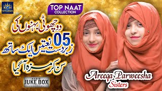 Areeqa Perweesha Sisters | Top Naat Collection | Audio Naats Jukebox | 2022