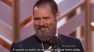 Jim Carrey - Discurso no Globo de Ouro 2016 (Golden Globe) - Legendado