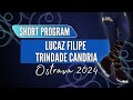 Lucaz Filipe TRINDADE CANDRIA (BRA) | Junior Men Short Program | Ostrava 2024