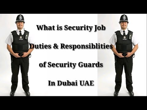 What every security guard should know?