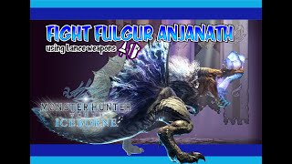 MHW ICEBORN INDONESIA | CERITANYA GUA DAPET MOVE BARU PAKE LANCE (POWERFULL GUARD) KENA PEPET FULGUR