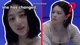 jihyo shocked by how much jeongyeon changed