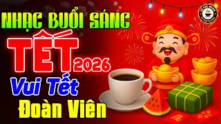 Nhạc Xuân Không Lời Buổi Sáng Vui Tết Đoàn Viên - Hòa Tấu Rumba Guitar 2026 - Nhạc Cafe Buổi Sáng