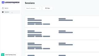 16 | Student Dashboard | Lessonspace Tutorial Series