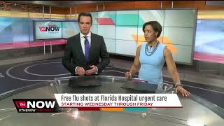 Florida Hospital offers free flu shots in response to flu epidemic, Tamiflu shortage