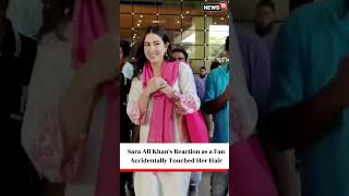 Sara Ali Khan | Sara Ali Khan Viral Video | Sara Ali Khan Gets Mobbed By Her Fans At Airport | Viral