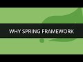 Why Spring Framework | Simplifying Java Devlopment with Spiring | Spring Tutorial | Edureka