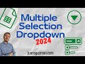 Create a MULTIPLE Selection Dropdown in Google Sheets with Apps Script - 🚀