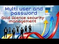 Multi user and password manage in Gold licence #Tally Prime remote access P-1