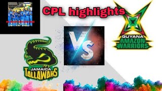 Cpl match highlights jt vs gaw
