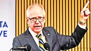 Tim Walz Rejects Calls to Resign After Dropping Reelection Bid: ‘Over My Dead Body’