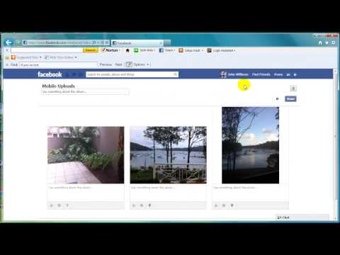 How to Move Photos from Mobile Uploads to Another Photo Album in Facebook How to Move Photos from Mobile Uploads to Another Photo Album in Facebook
