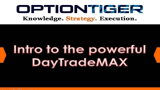 Intro to the powerful DayTradeMAX system by Options Trading Expert Hari Swaminathan