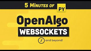 OpenAlgo - Streaming Realtime Stock Market Data in Python