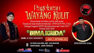 LIVE WAYANG KULIT DALANG KI EKO SUWARYO LAKON BIMA KRIDA