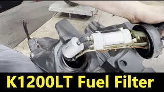 K1200LT Fuel Filter / Fuel Pump Replacement