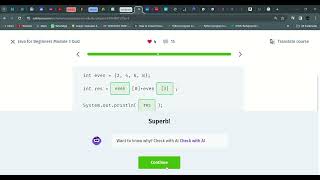 19 Java for Beginners Module 3 Quiz | Introduction to Java | Sololearn