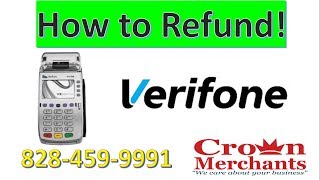 How to Refund on the Verifone VX520