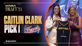 2024 WNBA Draft: Iowa SUPERSTAR Caitlin Clark drafted No. 1 OVERALL by Indiana F