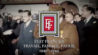 Maréchal, nous voilà - Unofficial National Anthem of the French State (1940-1944).