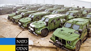 600 US Military Combat Vehicles Arrive in Europe And Will Head To Ukraine
