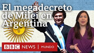 3 claves para entender el megadecreto de Milei para liberalizar la economía de Argentina | BBC Mundo